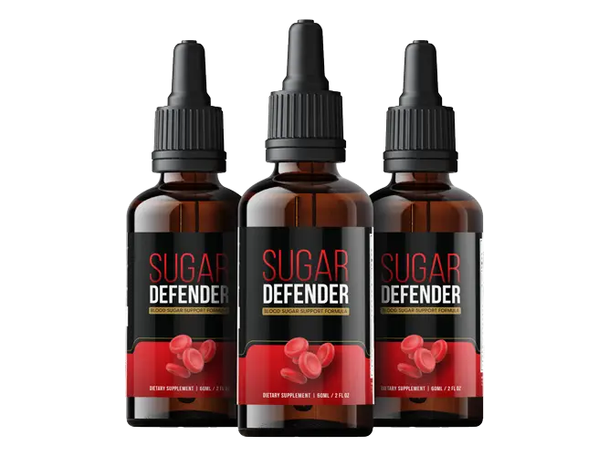 Sugar Defender 3-bottle bundle — blood sugar & energy support drops